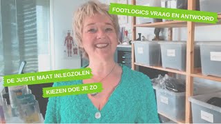 3 TIPS Zo kies je de juiste maat Footlogics inlegzolen [upl. by Lyndel422]