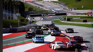 ADAC GT Masters Red Bull Ring 2024 Start Sonntag [upl. by Dorcy]