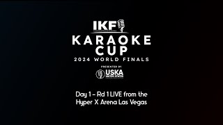 2024 IKF Karaoke Cup World Finals  Day 1 [upl. by Farly935]