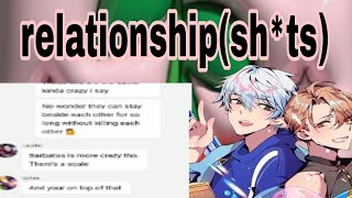 Obey me text relationshipshts [upl. by Sirac648]