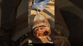 Electric motor copper recycling shorts [upl. by Orfinger177]