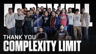 Thank You amp Goodbye Complexity Limit [upl. by Daniel]