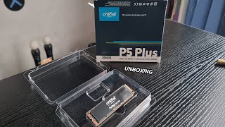 Crucial P5 Plus 2TB SSD  Unboxing [upl. by Adnawat933]