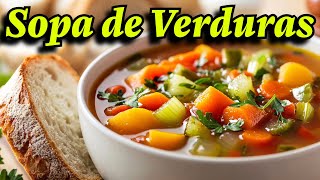 Rica Sopa de Verduras [upl. by Anna-Diana]