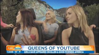 SketchShe on Australian Morning TV [upl. by Falkner]