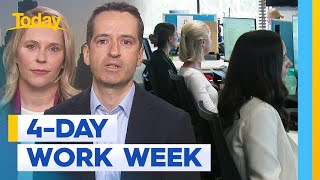 Medibanks fourday work week trial delivers impressive results  Today Show Australia [upl. by Latty312]