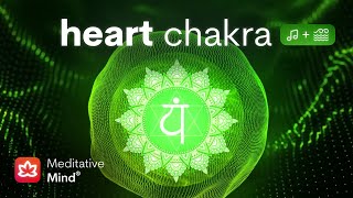 HEART CHAKRA Healing Vibrations  Ocean Sounds  Manifest Love Energy  Attract Love [upl. by Isleana]