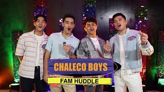 Family Feud Fam Huddle with Chaleco Boys  Online Exclusive [upl. by Felty]