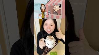 Mr Bean Coffee ASMR 😂  Homemade Cappuccino Recipe  Tomo Tchan [upl. by Llyrad951]