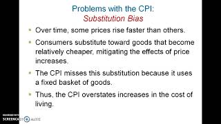 CPI Substitution Bias [upl. by Ademla123]