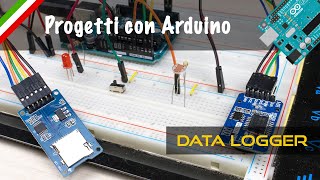 Progetti Arduino come salvare i dati con un data logger [upl. by Cheung]