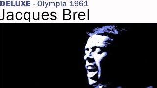 Jacques Brel  Les singes Live à lOlympia 1961 [upl. by Kessler]