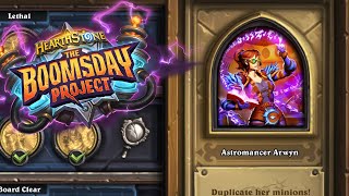 Astromancer Arwyn  Boomsday Puzzle Lab Hearthstone [upl. by Stasny]