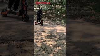 🛴Powerful 5600W Electric Scooter Dual Motors Riding EFGBIKE ES09offroadscooter electricscooterfun [upl. by Aihsemot]