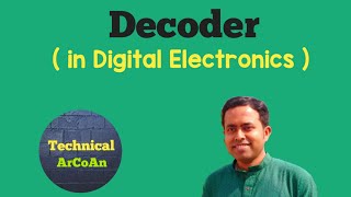 Decoder in Digital Electronics  Digital Electronics  Decoder Circuit [upl. by Iderf]