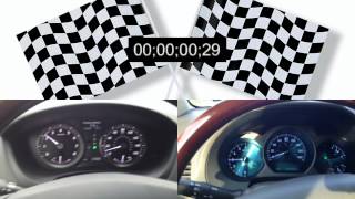 Performance Test Lexus 2006 GS300 vs Lexus 2012 ES350 [upl. by Ruthanne150]