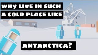 Antarctica Population Explained  Who lives in Antarctica  3D Animation [upl. by Enyaht]