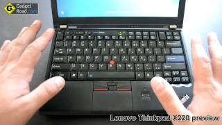 Hands on video preview overview of Lenovo Thinkpad X220 ultra portable laptop [upl. by Ordisy]