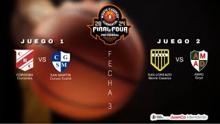 TORNEO PREFEDERAL DE BÁSQUET 2024 Final Four Fecha 3 [upl. by O'Gowan]