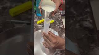 Milk purity test using LACTOMETER lactometer milk test lactometer [upl. by Lorou]