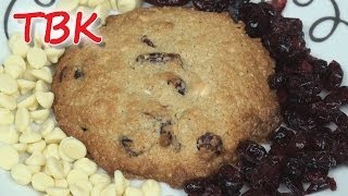 Cranberry amp White Chocolate Cookie Recipe  Titlis Busy Kitchen [upl. by Rebma]