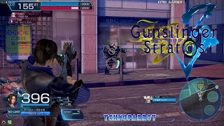 Gunslinger Stratos 3 Arcade  4K Gameplay Teknoparrot [upl. by Nahte432]