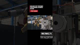 NOWY Manipulatorpozycjoner  Welding positioner  roboticwelding weldingautomation weldingsystem [upl. by Razid]