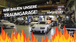 Wie baut man eine Garage Teil 3 Schleifen Grundieren Malen  BM Tuning [upl. by Godliman]