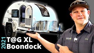 2021 TAG XL Boondock Teardrop Trailer  Technician Tour [upl. by Tati]