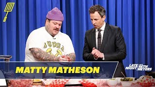 Matty Matheson Teaches Seth How to Make the Worlds Best Cheeseburger [upl. by Citron172]