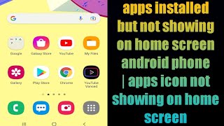 How to Fix All Installed Apps Not Showing in Smart TVAndroid TV [upl. by Ernaline]