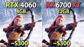 RTX 4060 vs RX 6700 XT  Which GPU is Better Value for Money [upl. by Behah]