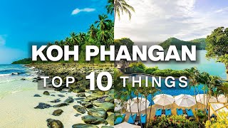 Top 10 Things to Do in Koh Phangan Thailand  More than FullMoon Party [upl. by Nodaj]