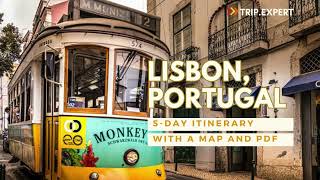 5 Days in Lisbon  Full Itinerary With a Map and PDF [upl. by Fortune]