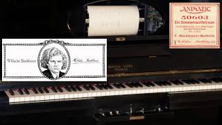 Wilhelm Backhaus plays MendelssohnLiszt A Midsummer Nights Dream ca 1907 [upl. by Goldie]