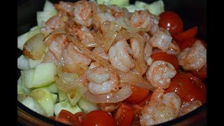 Salade de Crevette Rapide et Facile I Shrimp Salad [upl. by Aihsel]