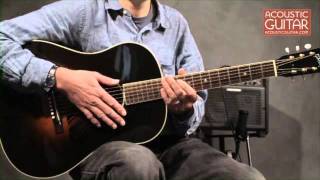 Gibson Jackson Browne Signature Model Review from Acoustic Guitar [upl. by Namso]