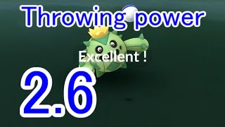 331 サボネア Cacnea  Pokémon GO Excellent Throw [upl. by Parlin]