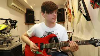 Nobodys Hero Black Veil Brides Guitar Cover By Alex Ayres [upl. by Ondine16]