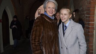 Prinsesse Benedikte besøgte Herlufsholm og komtesse Ingrid [upl. by Ahsiliw310]