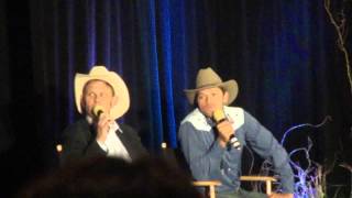 DallasCon 2013 Misha and Pellegrino talk quotGISHWHESquot [upl. by Atimad541]