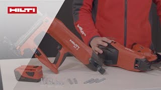 Монтажные пистолеты Hilti GX 3 и BX 3 [upl. by Yerahcaz]