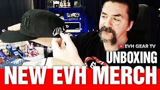 New Official EVH Merch From Van Halen Store Live Unboxing [upl. by Laurin791]