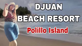 DJUAN BEACH RESORT  POLILLO ISLAND [upl. by Adim687]