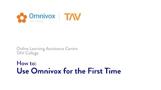 How to use Omnivox for the first time [upl. by Howes557]