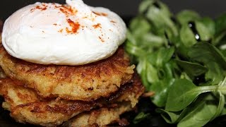 Recette galette de pomme de terreLatkes Latkes recipe [upl. by Eaj]