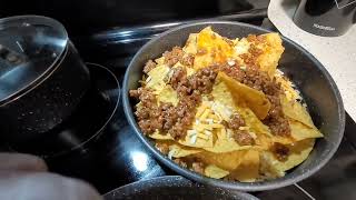 Simple easy nachos at home under 15min [upl. by Syl670]