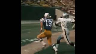 1970927 oaklandraiders  sandiegochargers Lance Alworth 37yard touchdown pass from John Hadl [upl. by Cire]