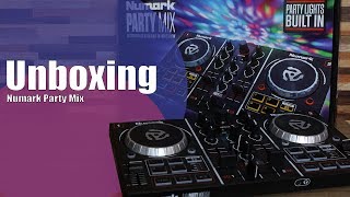 Numark Party Mix  Unboxing PT BR [upl. by Cotsen]