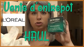 Ventre dentrepôt LOréal Automne 2021  HAUL [upl. by Chao]